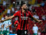 Milan concreto, doppietta Giroud e Panathinaikos ko