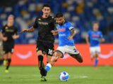 Il Napoli batte il Venezia 2-0 in dieci