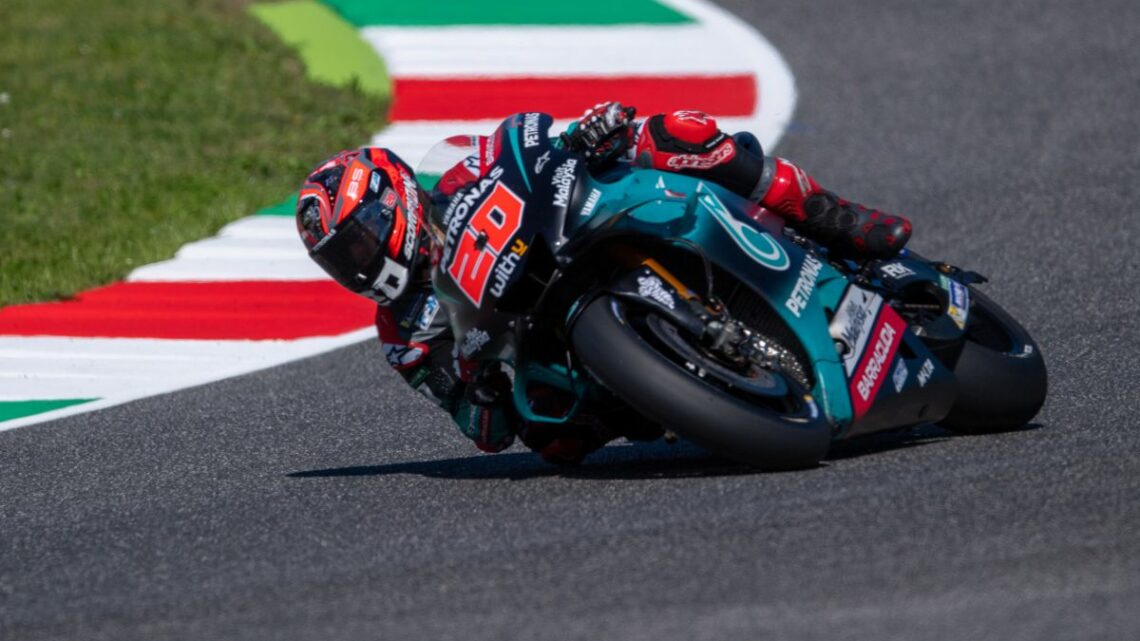 Quartararo miglior tempo nelle prove libere a Silverstone, Rossi 10° Quartararo miglior tempo nelle prove libere a Silverstone, Rossi 10°