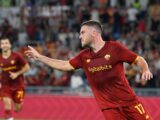 Poker Roma a Salerno, doppietta di Pellegrini