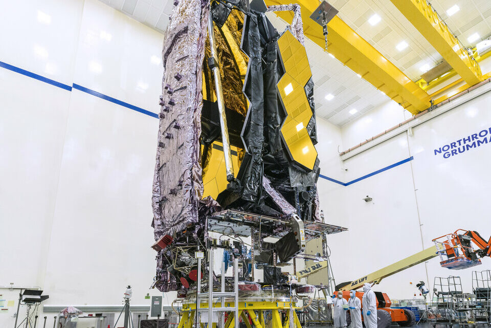 Il Webb Space Telescope è pronto a partire verso lo spazio Il Webb Space Telescope è pronto a partire verso lo spazio