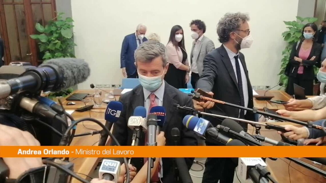 Dl delocalizzazioni, Orlando “Arriveremo presto a una sintesi” Dl delocalizzazioni, Orlando “Arriveremo presto a una sintesi”
