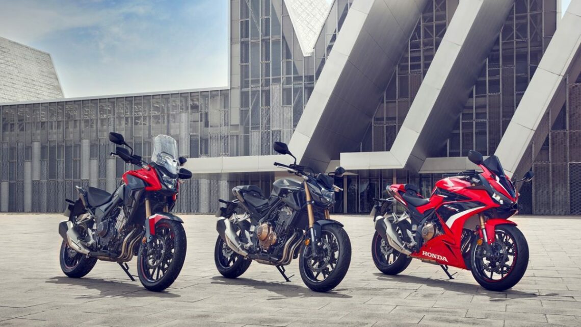 Honda rinnova CB500F, CBR500R e CB500X Honda rinnova CB500F, CBR500R e CB500X