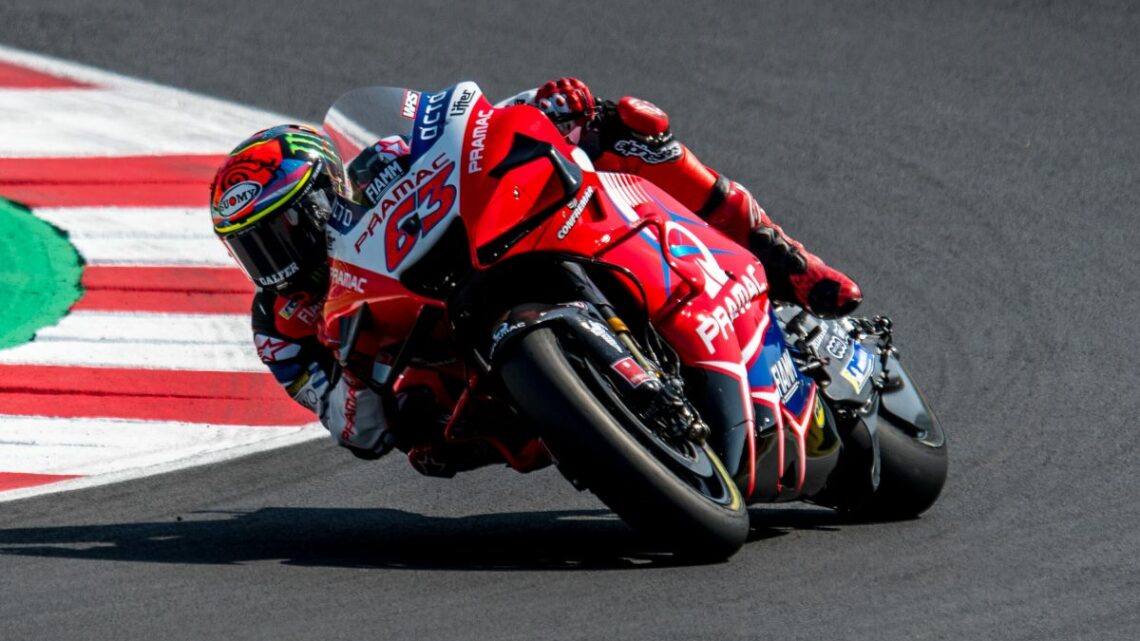 Primo successo di Bagnaia in MotoGP, batte Marquez ad Aragon Primo successo di Bagnaia in MotoGP, batte Marquez ad Aragon