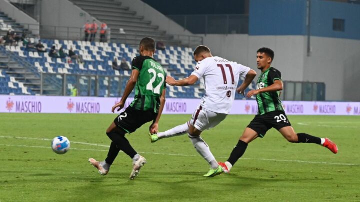 Sassuolo-Torino, 0-1: il venerdì di Serie A, 4° Giornata