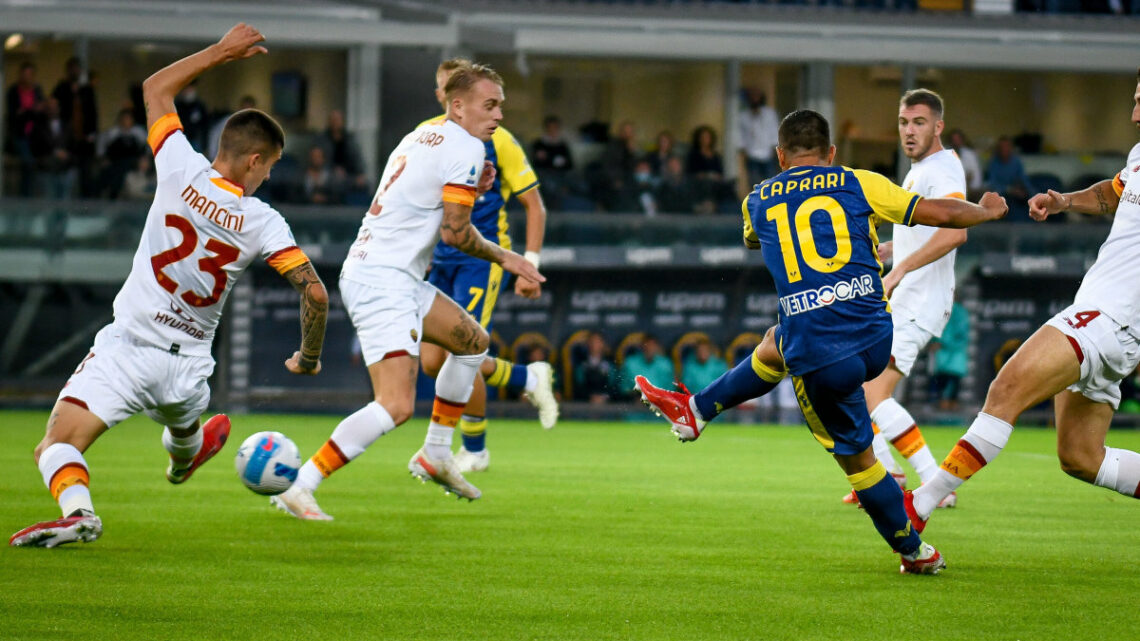 Il Verona di Tudor ferma la Roma, 3-2 al Bentegodi Il Verona di Tudor ferma la Roma, 3-2 al Bentegodi