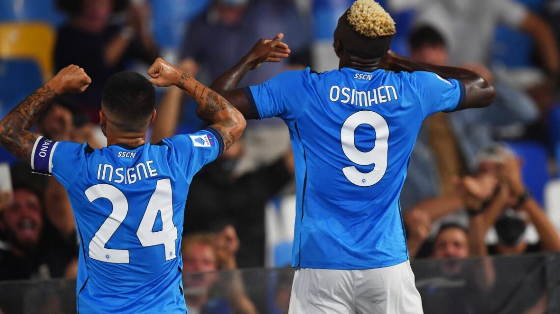 Napoli-Cagliari 2-0, partenopei in testa a punteggio pieno Napoli-Cagliari 2-0, partenopei in testa a punteggio pieno