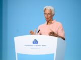 Lagarde rassicura i mercati, tassi fermi fino al 2023