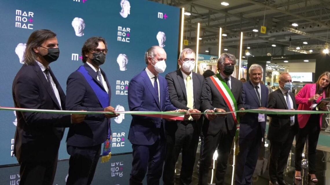 Marmomac torna in presenza, inaugurata la 55esima edizione Marmomac torna in presenza, inaugurata la 55esima edizione