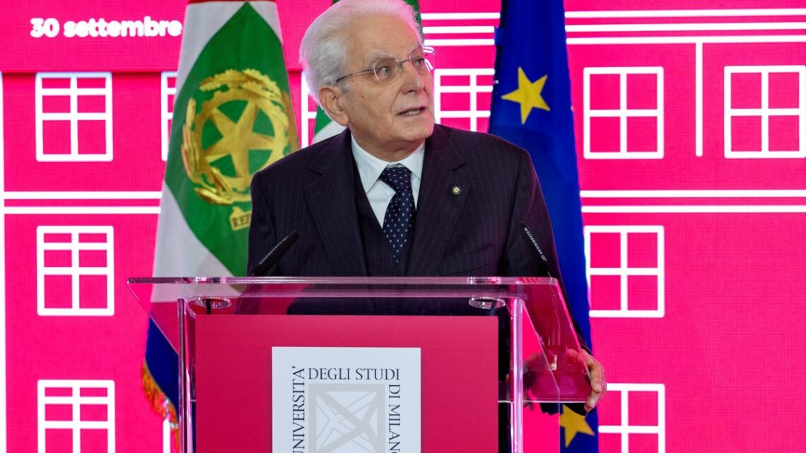 Mattarella “Questo è il momento di modernizzare il Paese” Mattarella “Questo è il momento di modernizzare il Paese”