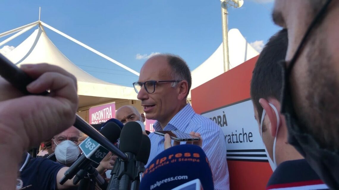 Green Pass, Letta “Lega fuori da maggioranza” Green Pass, Letta “Lega fuori da maggioranza”