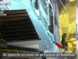 Bambini cassieri dei pusher a Catania, le immagini