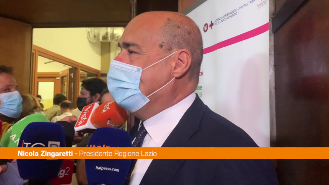 Zingaretti: “Lazio parte con terza dose, segnale di speranza” Zingaretti: “Lazio parte con terza dose, segnale di speranza”