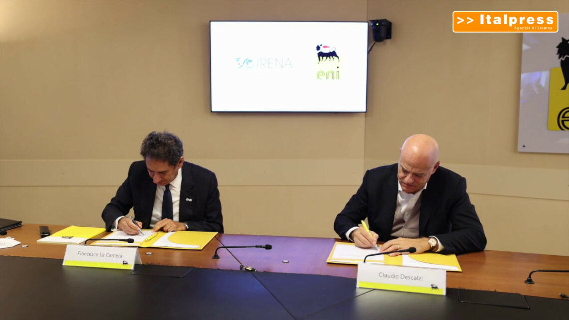 Transizione energetica, partnership Eni-Agenzia per le Rinnovabili Transizione energetica, partnership Eni-Agenzia per le Rinnovabili
