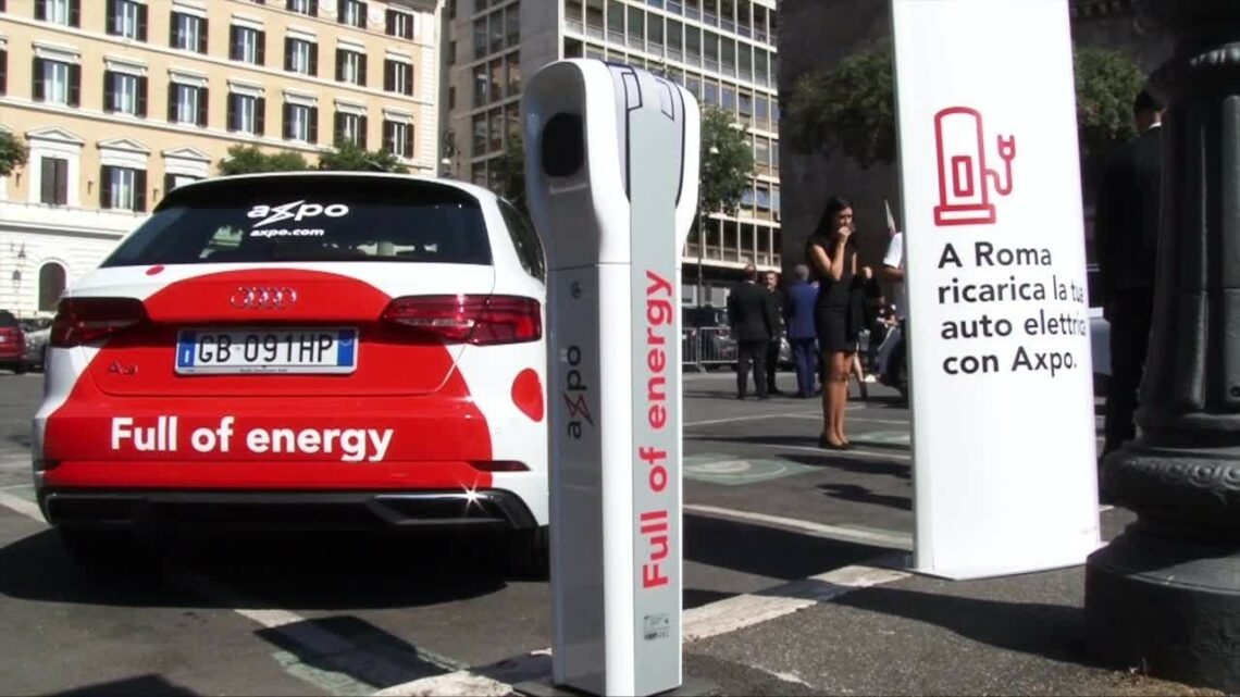 Mobilità elettrica, a Roma arrivano le colonnine di ricarica di Axpo Italia Mobilità elettrica, a Roma arrivano le colonnine di ricarica di Axpo Italia