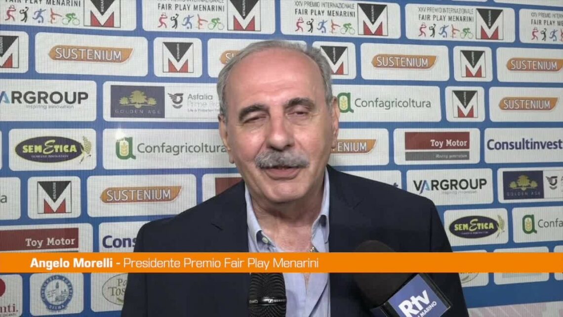 A Castiglion Fiorentino il XXV Premio Fair Play Menarini A Castiglion Fiorentino il XXV Premio Fair Play Menarini