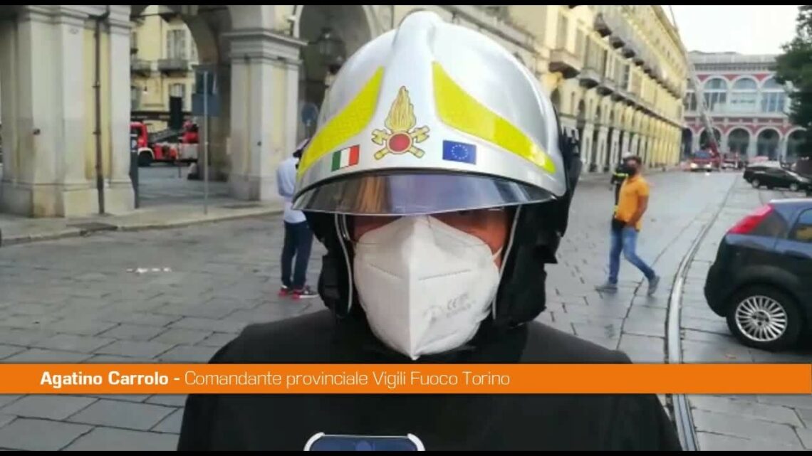 Incendio in centro a Torino, Vigili Fuoco “L’edificio è in sicurezza” Incendio in centro a Torino, Vigili Fuoco “L’edificio è in sicurezza”