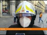 Incendio in centro a Torino, Vigili Fuoco “L’edificio è in sicurezza”