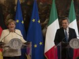 Draghi “Merkel determinante per l’Ue, ci mancherà”