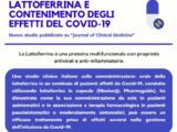 Studio clinico, la lattoferrina contiene gli effetti del Covid-19