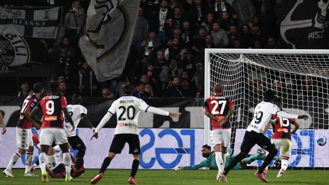 Finisce 1-1 il derby ligure tra Spezia e Genoa Finisce 1-1 il derby ligure tra Spezia e Genoa