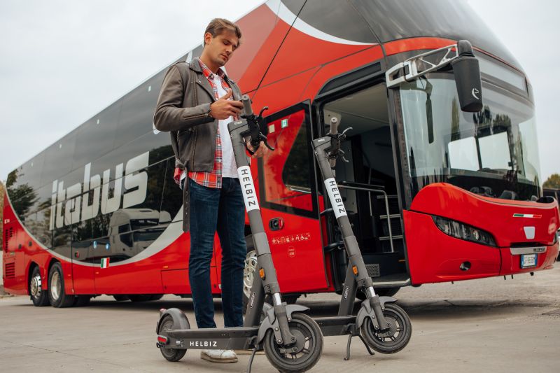 Helbiz e Itabus, partnership per intermodalità connessa e sostenibile Helbiz e Itabus, partnership per intermodalità connessa e sostenibile