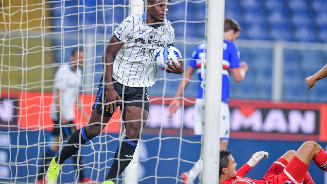 Atalanta corsara a Genova, Sampdoria battuta 3-1 Atalanta corsara a Genova, Sampdoria battuta 3-1