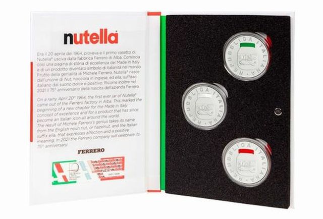 Ad Alba una moneta dedicata alla Nutella Ad Alba una moneta dedicata alla Nutella