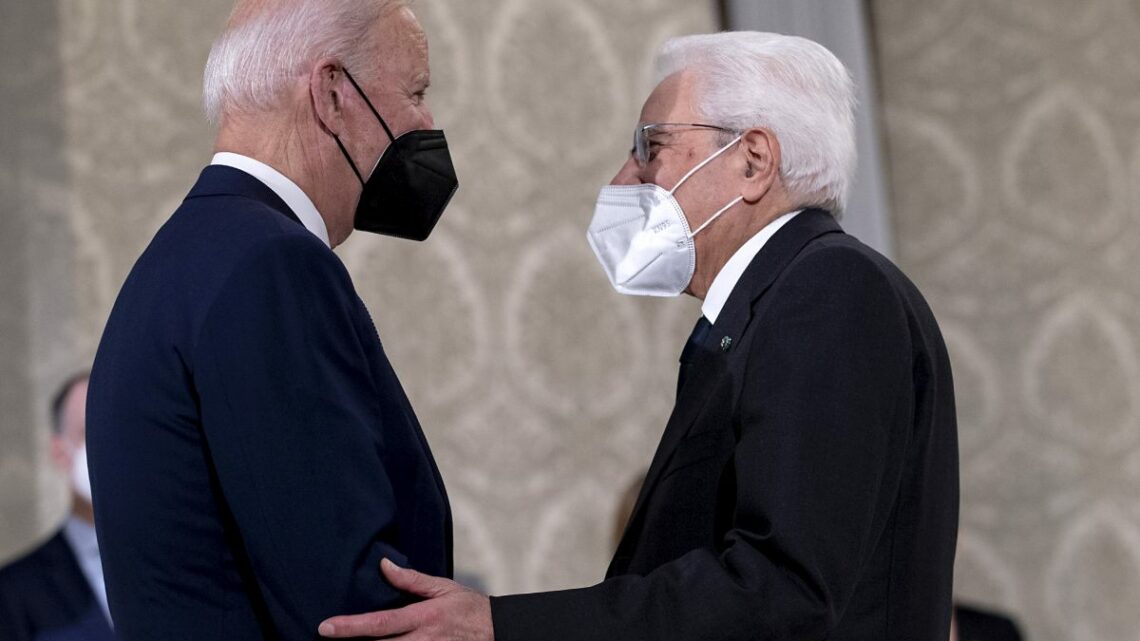 Mattarella incontra Biden, sul tavolo clima, pandemia e Ue Mattarella incontra Biden, sul tavolo clima, pandemia e Ue