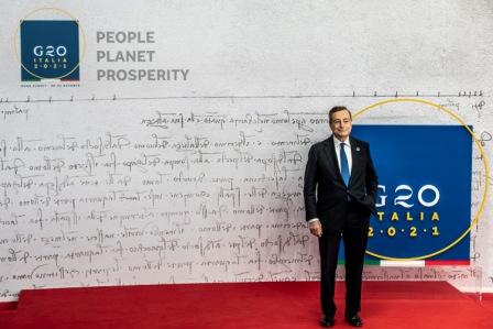 G20, Draghi “Impegno su clima non più rinviabile” G20, Draghi “Impegno su clima non più rinviabile”