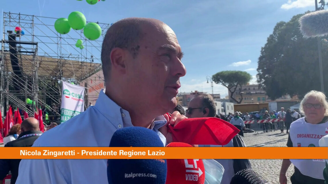 Manifestazione antifascista, Zingaretti: “Una festa per l’Italia” Manifestazione antifascista, Zingaretti: “Una festa per l’Italia”