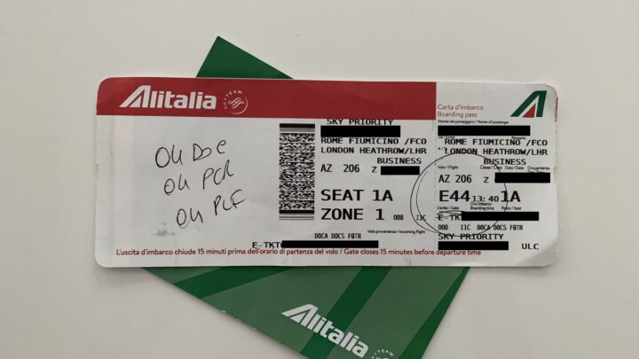 Alitalia ultima chiamata per il volo AZ 206