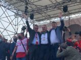 A Roma “Mai più fascismi”, Landini “La piazza è di tutti”