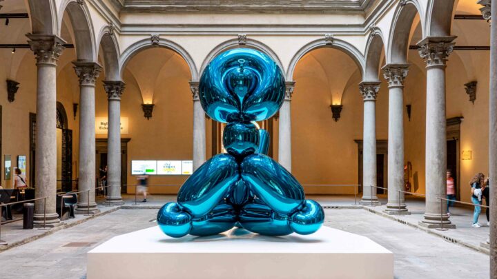 Il grande Jeff Koons in mostra a Firenze