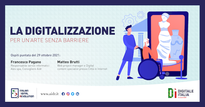 L’arte senza barriere, focus a Digitale Italia