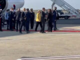 G20, l’arrivo di Angela Merkel a Roma
