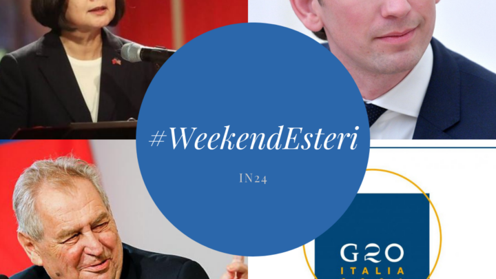 #WeekendEsteri: Taiwan risponde alle provocazioni cinesi, Kurz si dimette, le elezioni in Repubblica Ceca