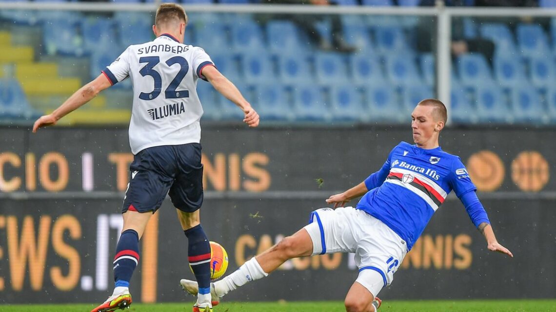 Bologna corsaro, Sampdoria piegata 2-1 Bologna corsaro, Sampdoria piegata 2-1