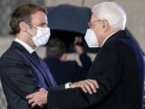 Mattarella incontra Macron “Insieme per un’Europa più forte”