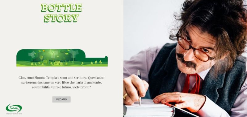 Bottle Story, i segreti del riciclo del vetro raccontati dagli studenti Bottle Story, i segreti del riciclo del vetro raccontati dagli studenti