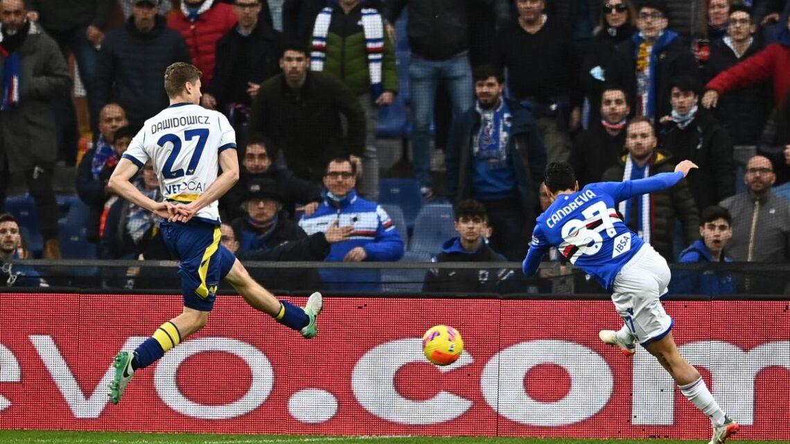La Sampdoria vince 3-1 in rimonta sul Verona La Sampdoria vince 3-1 in rimonta sul Verona