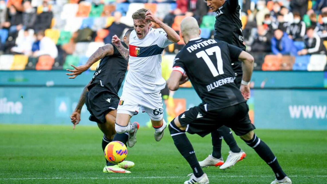 Pareggio senza reti tra Udinese e Genoa Pareggio senza reti tra Udinese e Genoa