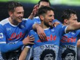 Napoli-Lazio 4-0, partenopei in vetta nel ricordo di Maradona