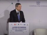 Draghi “L’Europa non può affrontare da sola la transizione verde”