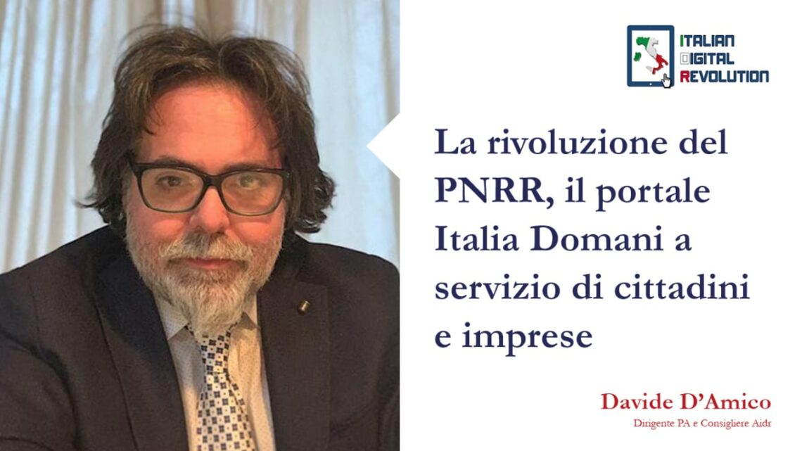 La rivoluzione del PNRR, il portale Italia Domani a servizio di cittadini e imprese La rivoluzione del PNRR, il portale Italia Domani a servizio di cittadini e imprese