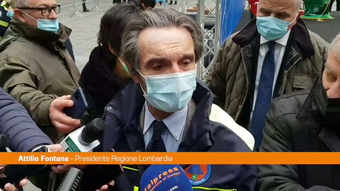 Fontana “Lombardia contendibile? Parliamo di cose serie” Fontana “Lombardia contendibile? Parliamo di cose serie”