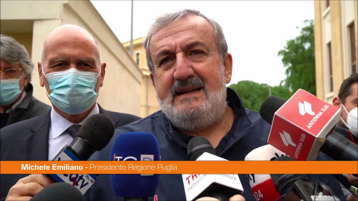 Covid, Emiliano: “Grazie a pugliesi che si stanno vaccinando in massa” Covid, Emiliano: “Grazie a pugliesi che si stanno vaccinando in massa”