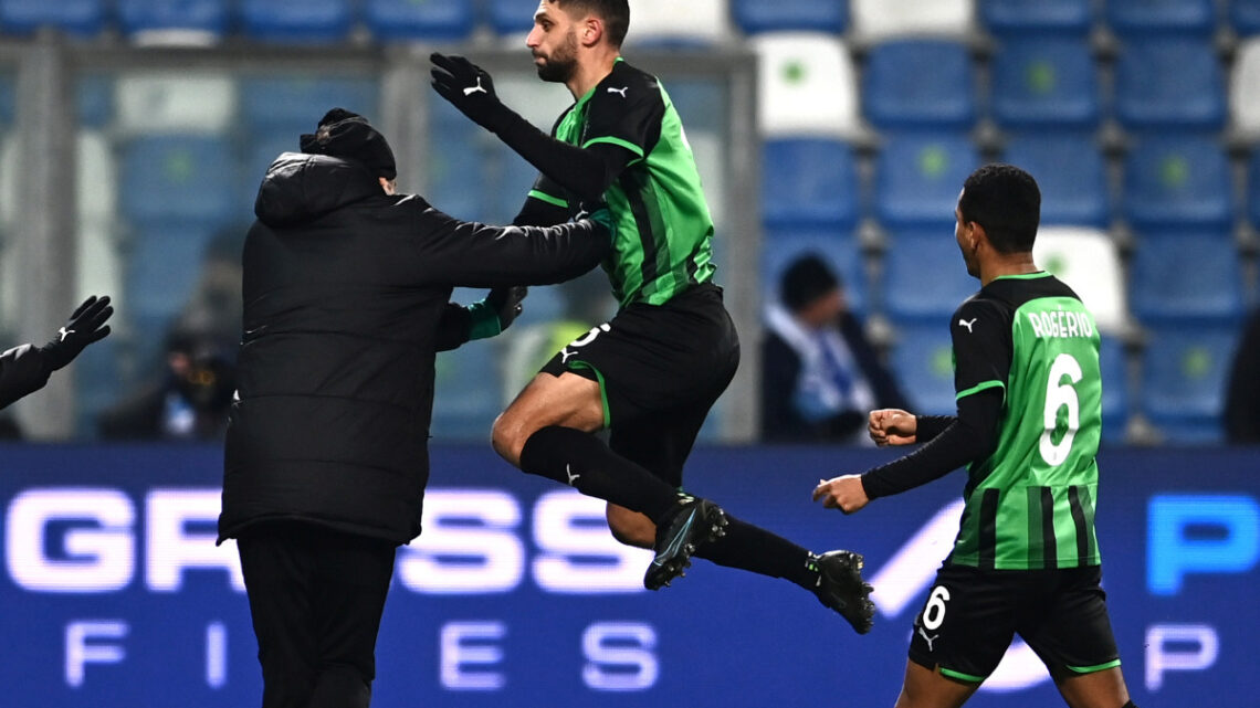 Berardi e Raspadori, il Sassuolo batte la Lazio 2-1 Berardi e Raspadori, il Sassuolo batte la Lazio 2-1