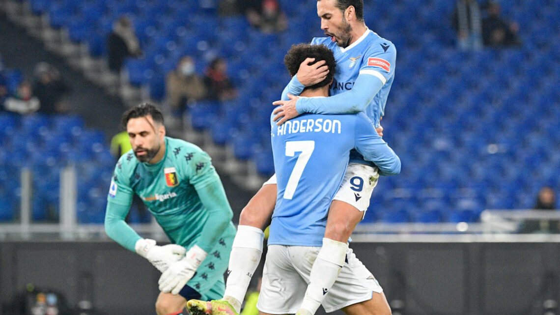 Tris Lazio all’Olimpico, Genoa ancora ko Tris Lazio all’Olimpico, Genoa ancora ko