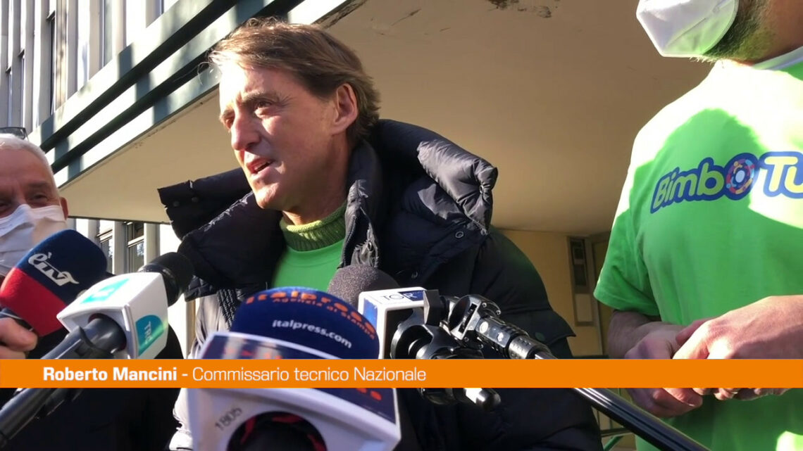 Mancini “Speriamo di fare un regalo agli italiani” Mancini “Speriamo di fare un regalo agli italiani”